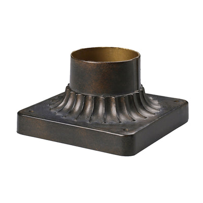 Outdoor Accessory Pier Mount - Hazelnut Bronze