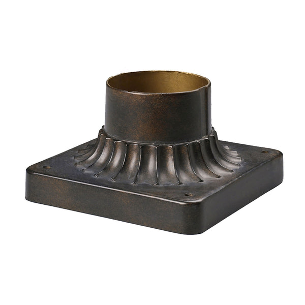 Outdoor Accessory Pier Mount - Hazelnut Bronze