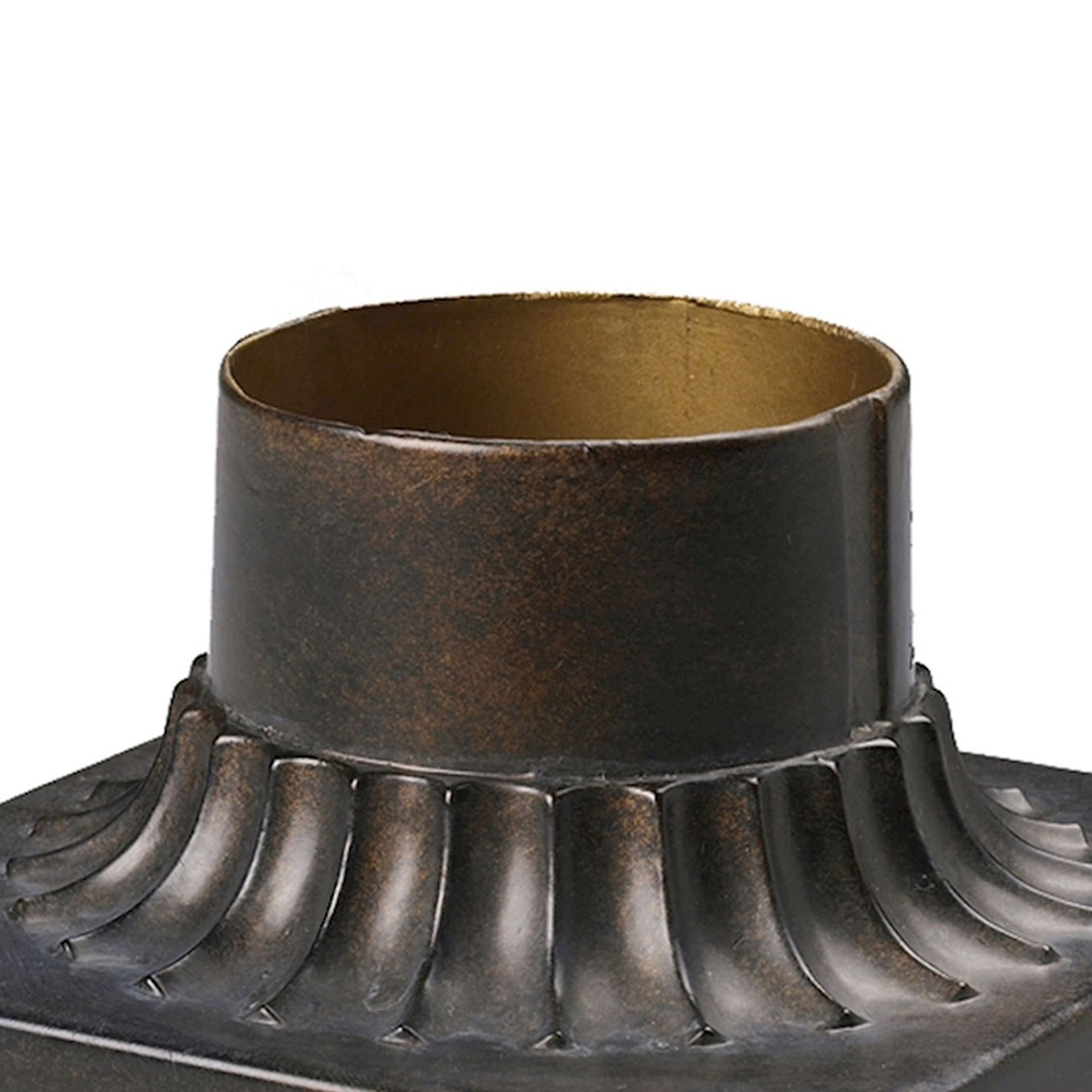 Outdoor Accessory Pier Mount - Hazelnut Bronze