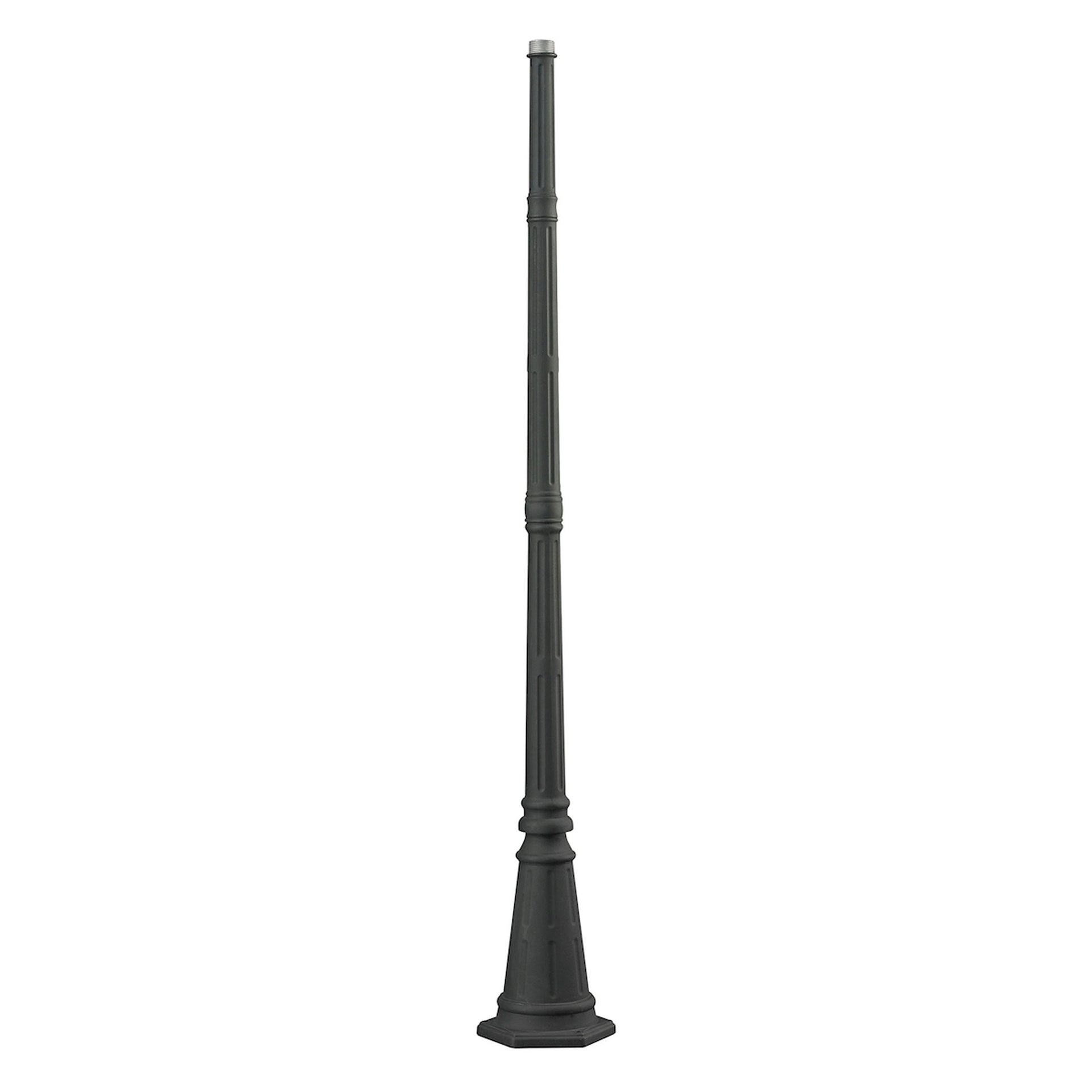 Outdoor Post - Charcoal