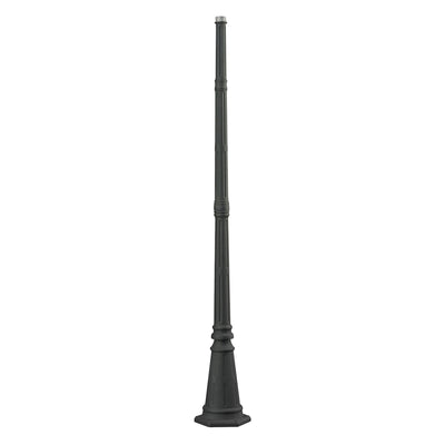 Outdoor Post - Charcoal