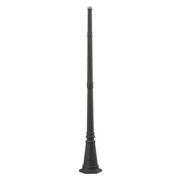 Outdoor Post - Charcoal