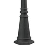 Outdoor Post - Charcoal - Charcoal