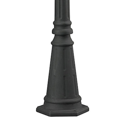 Outdoor Post - Charcoal