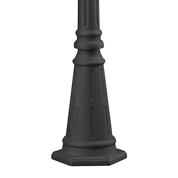 Outdoor Post - Charcoal