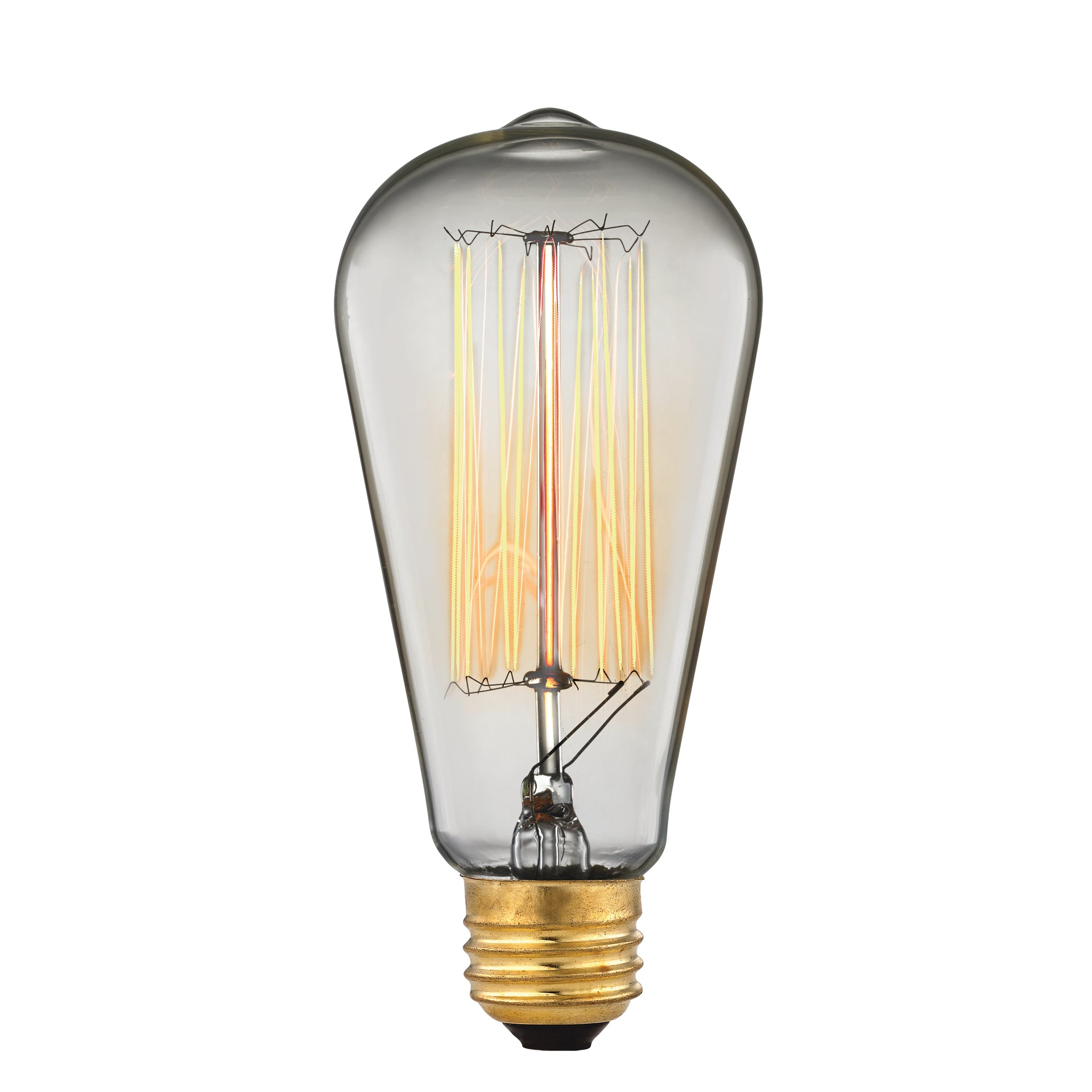 Medium Bulb - Shape ST58 Base E26 - Clear