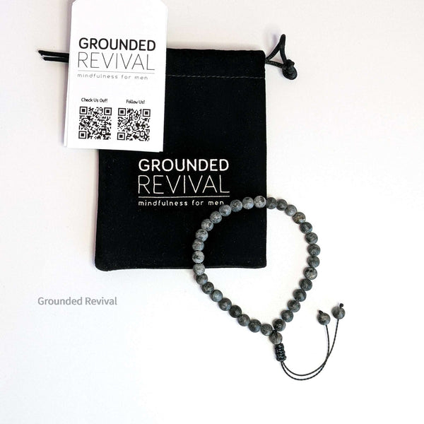 Labradorite Tasbih Bracelet | Men's Misbaha - 33 Beads, 6mm