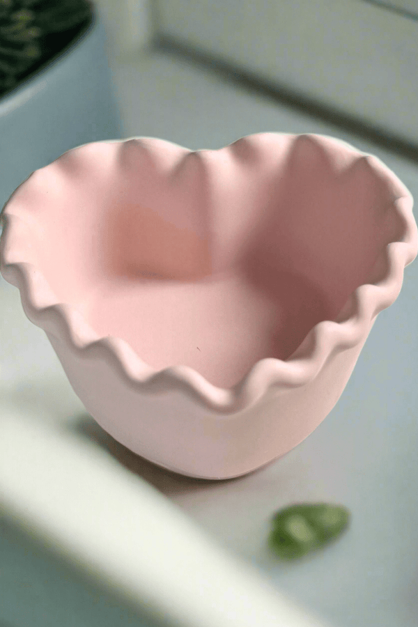 Lace Heart Trinket Dish