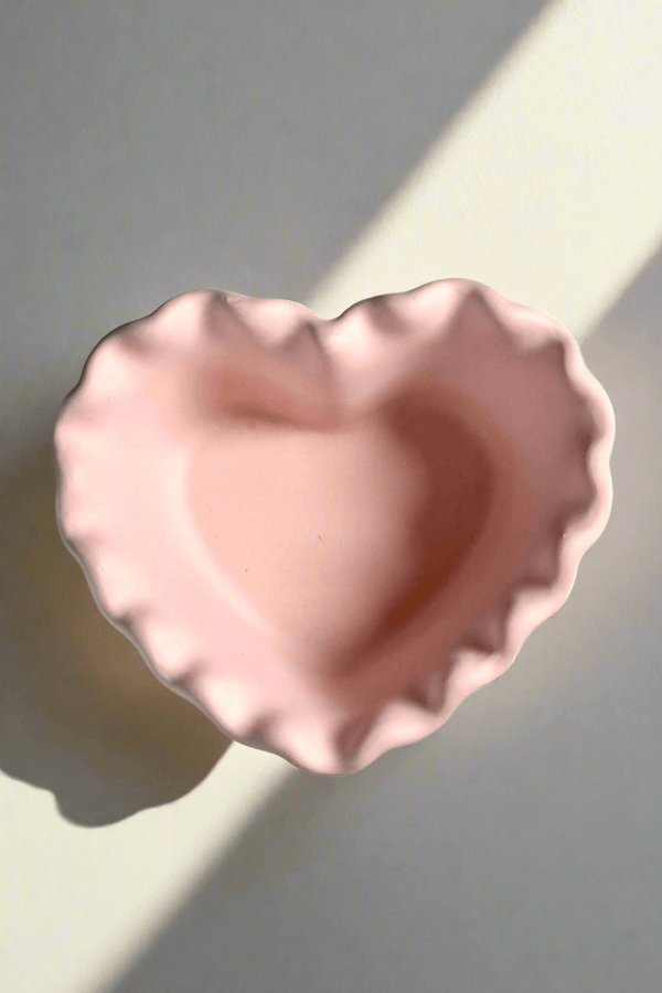 Lace Heart Trinket Dish