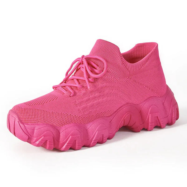 Lace Up Mesh Breathable Athletic