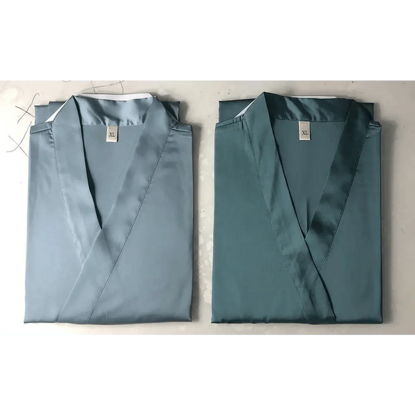 Ladies Fashion Red Soft Short Sleepwear For Women Trendy Women's Comfortable V Neck Bathrobe  Bridesmaid Bride Party Robes