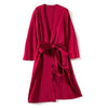 Ladies Fashion Red Soft Short Sleepwear For Women Trendy Women's Comfortable V Neck Bathrobe  Bridesmaid Bride Party Robes