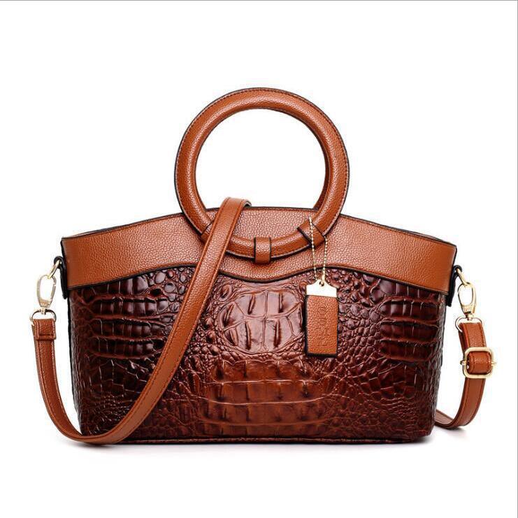 Ladies' handbag European and American style fashion ring single shoulder diagonal cross bag