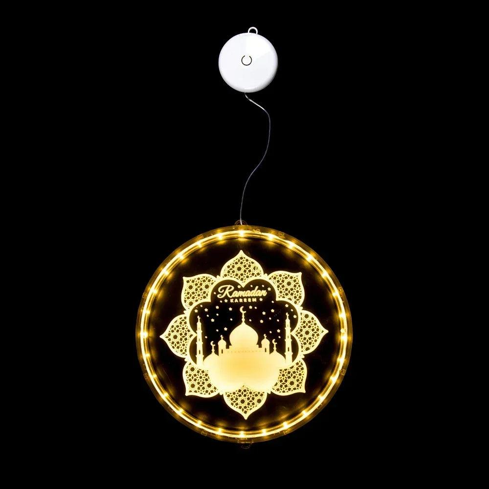 Lamp - LED Ramadan Eid Mubarak 12.5cm