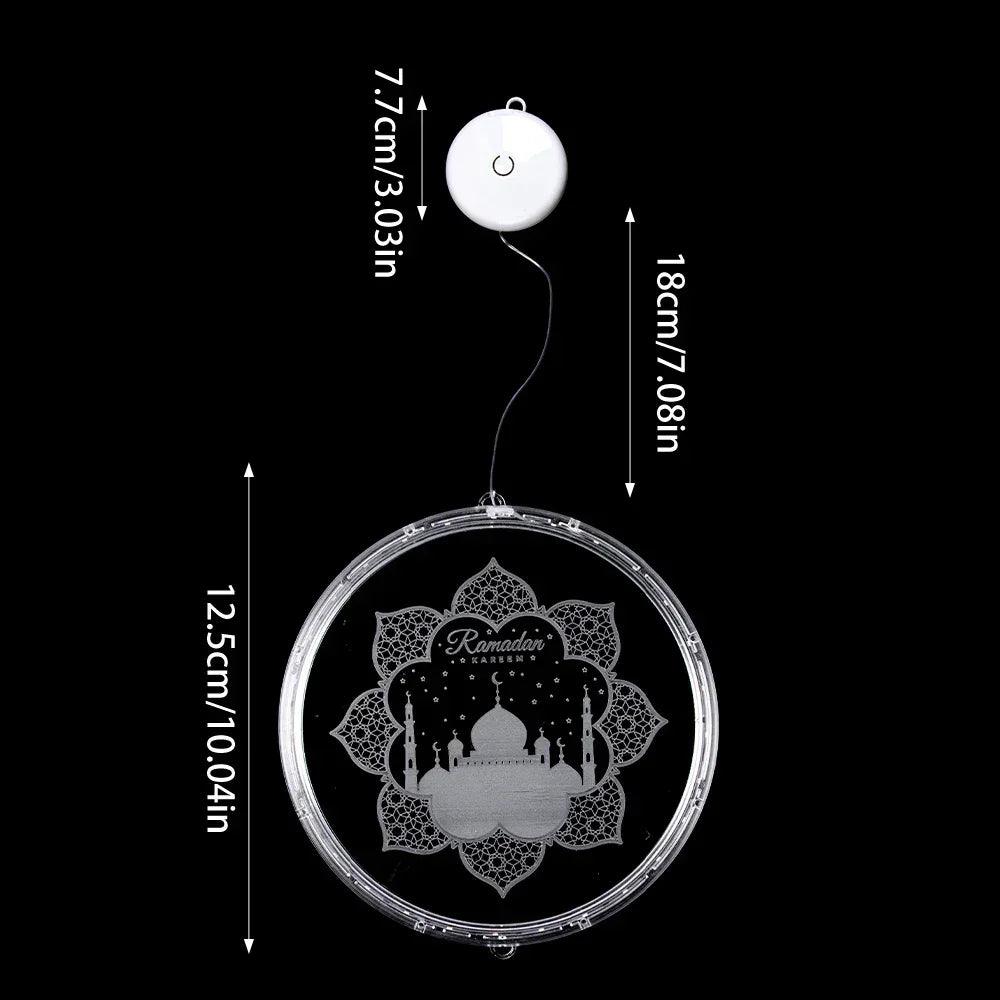 Lamp - LED Ramadan Eid Mubarak 12.5cm