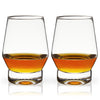 Raye Heavy Base Crystal Whiskey Glasses Set of 2