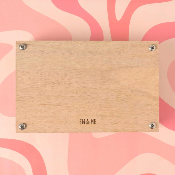 Large Flower Press Kit, Oak