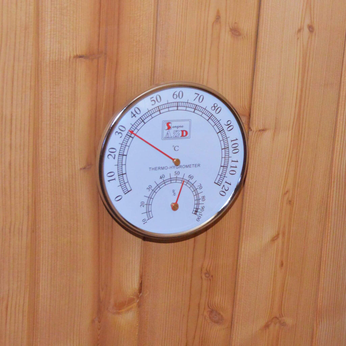 Ignite Large Premium American White Oak Outdoor Wooden Barrel Sauna With 4.5KW Sauna Heater (SAK45968)