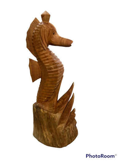 Large Seahorse Statue
