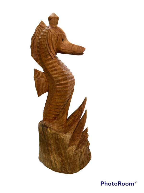 Large Seahorse Statue