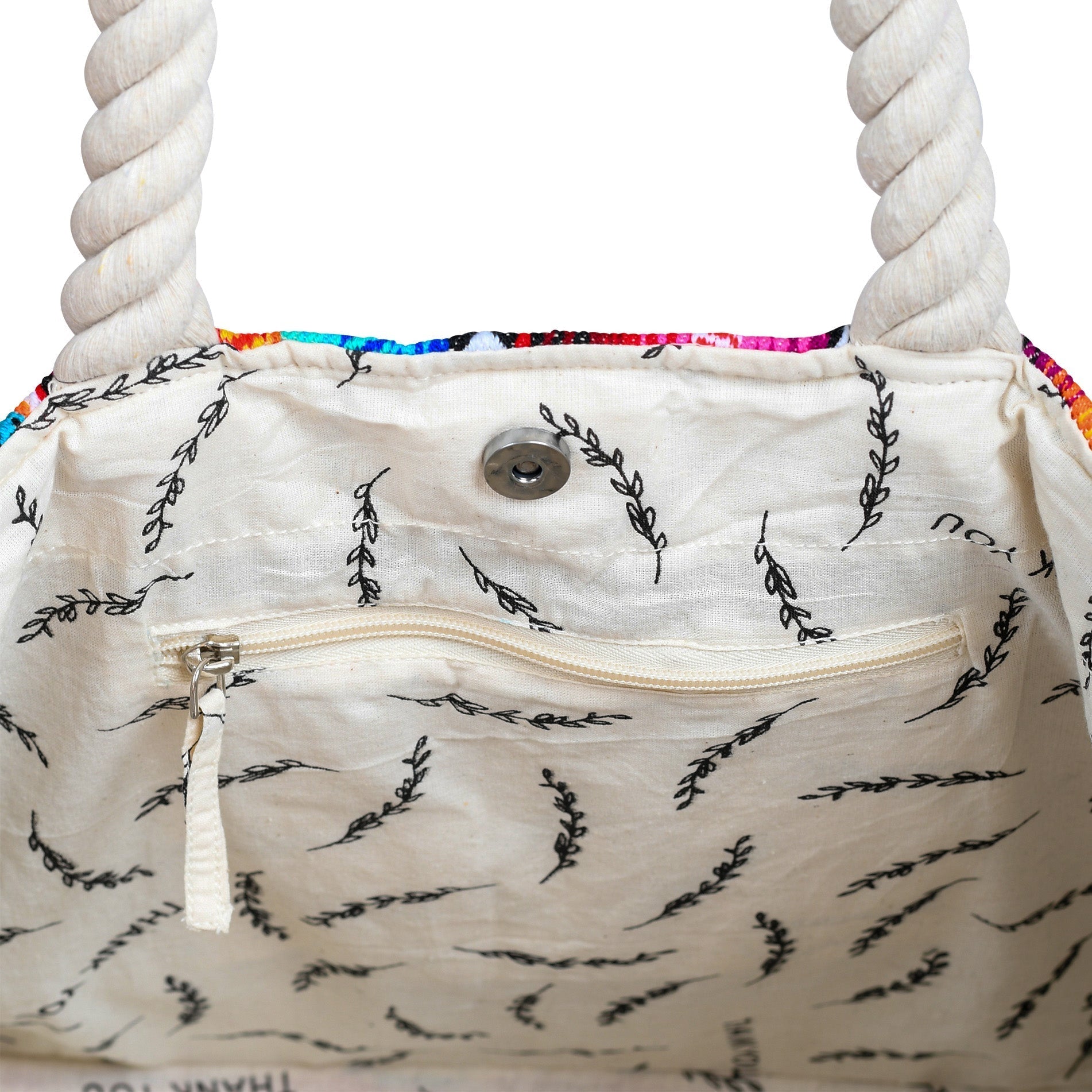 Large Shopper Tote Ravi Rice Love