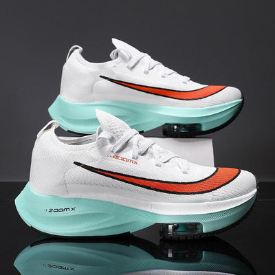 Large size men's shoes ultra light autumn thick soled casual sports shoes versatile ins couple outdoor running shoes