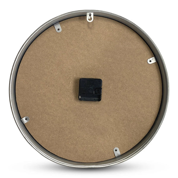 RIVERS EDGE DEER NOSTALGIC METAL CLOCK 15