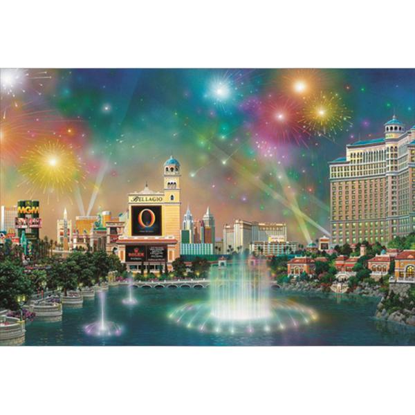 Alexander Chen - Las Vegas Evening (FB) (UNFRAMED)