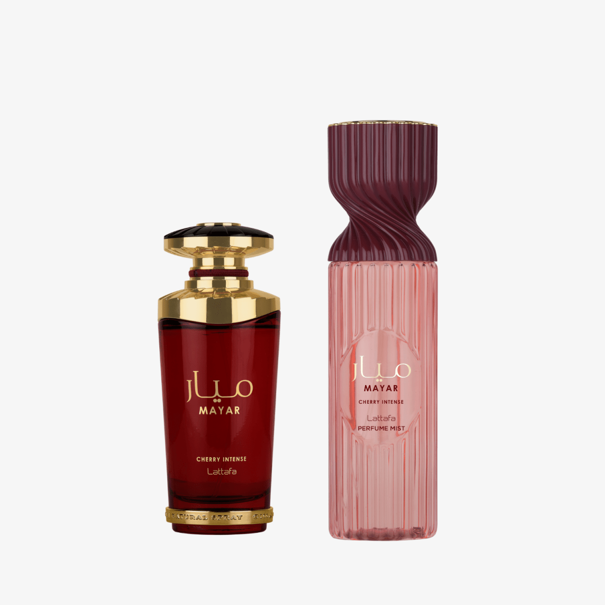 Lattafa Mayar Cherry Intense EDP 100ml + Mayar Cherry Intense Perfume Body Mist 205ml