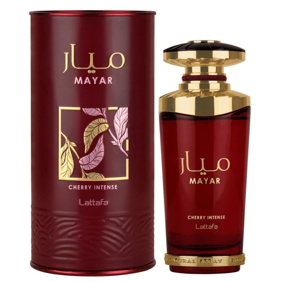 Lattafa Mayar Cherry Intense EDP for Women 100Ml (3.4Oz) Gift Set