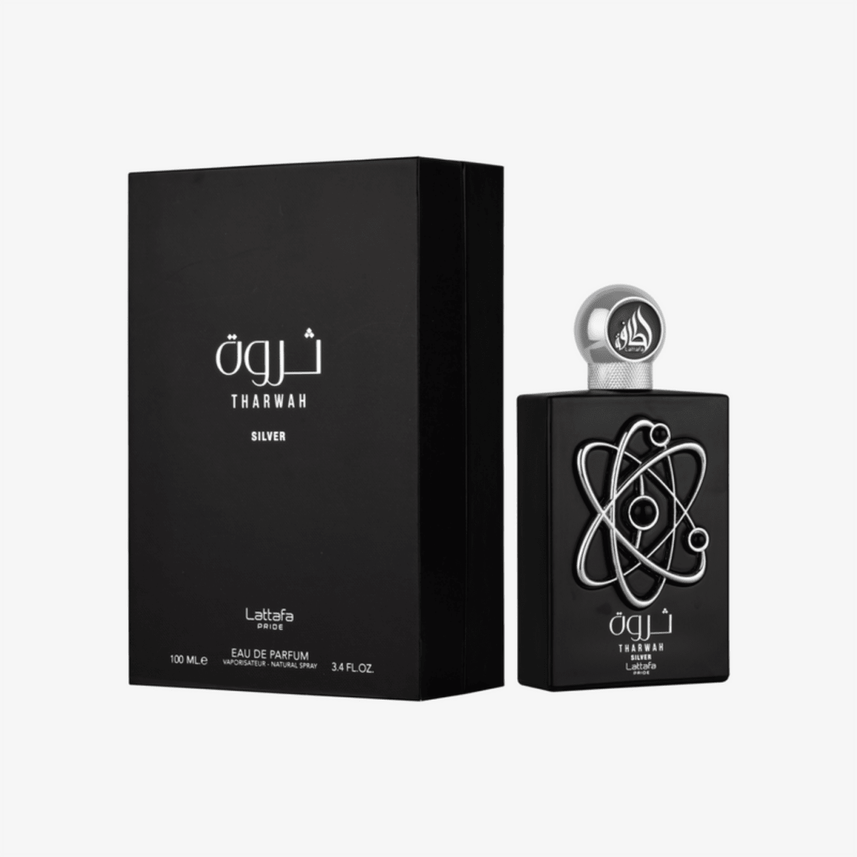 Lattafa Pride Tharwah Silver Eau De Parfum 100ml for Men