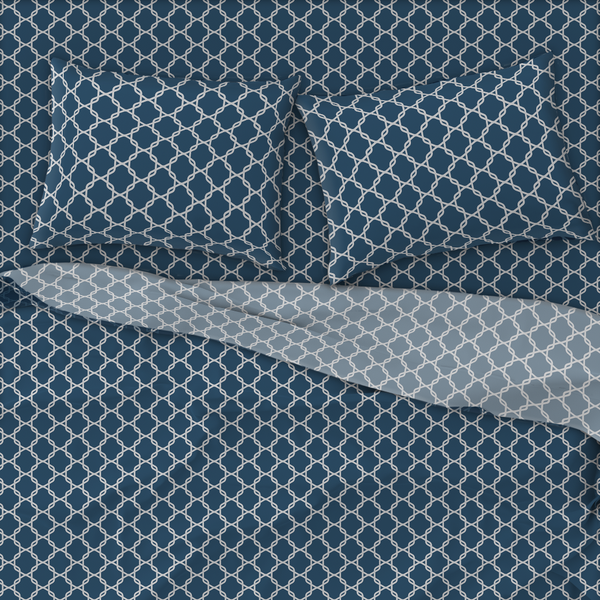 Cotton Blend Sheet Set | Lattice (Spring Romance Collection)