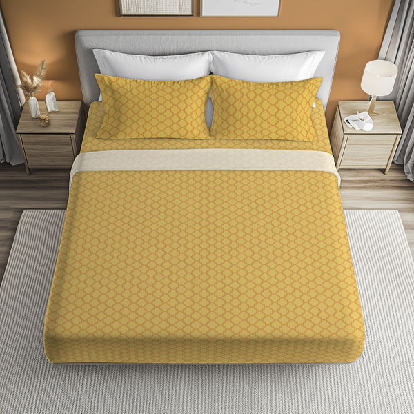 Cotton Blend Sheet Set | Lattice (Spring Romance Collection)