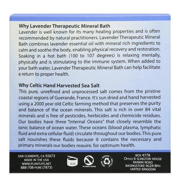 Lavender Bath Salt 3oz - Gifts for You 'n Me