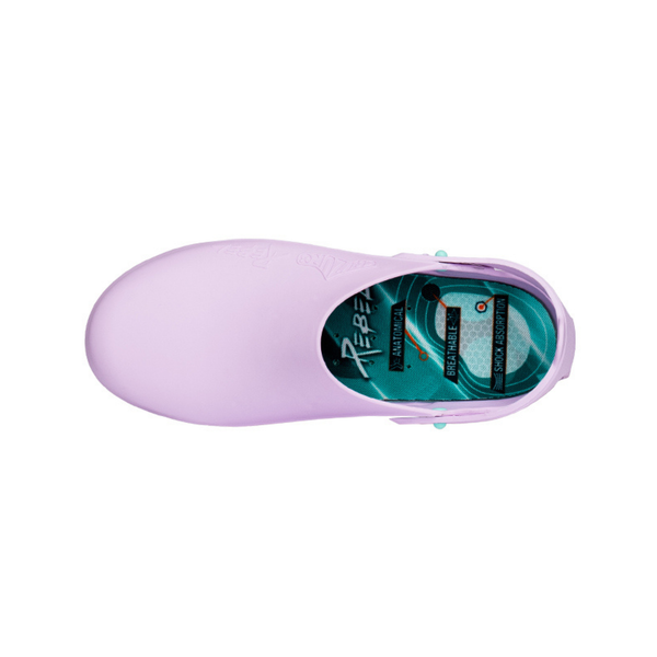 Calzuro Rebel Lavender Clogs