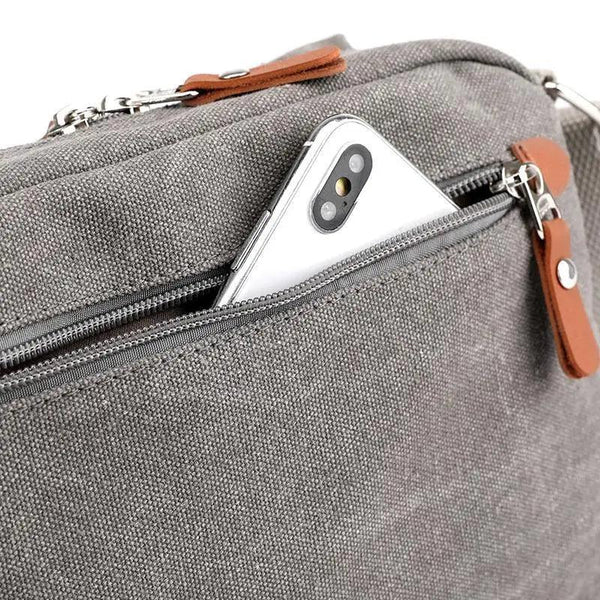 Lavish Style Canvas Crossbody Bag For Women And Girld Travel Bag Lightweighted Casual Shoulder Bag For Females