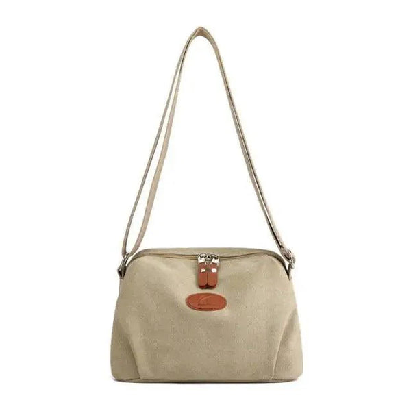 Lavish Style Canvas Crossbody Bag For Women And Girld Travel Bag Lightweighted Casual Shoulder Bag For Females