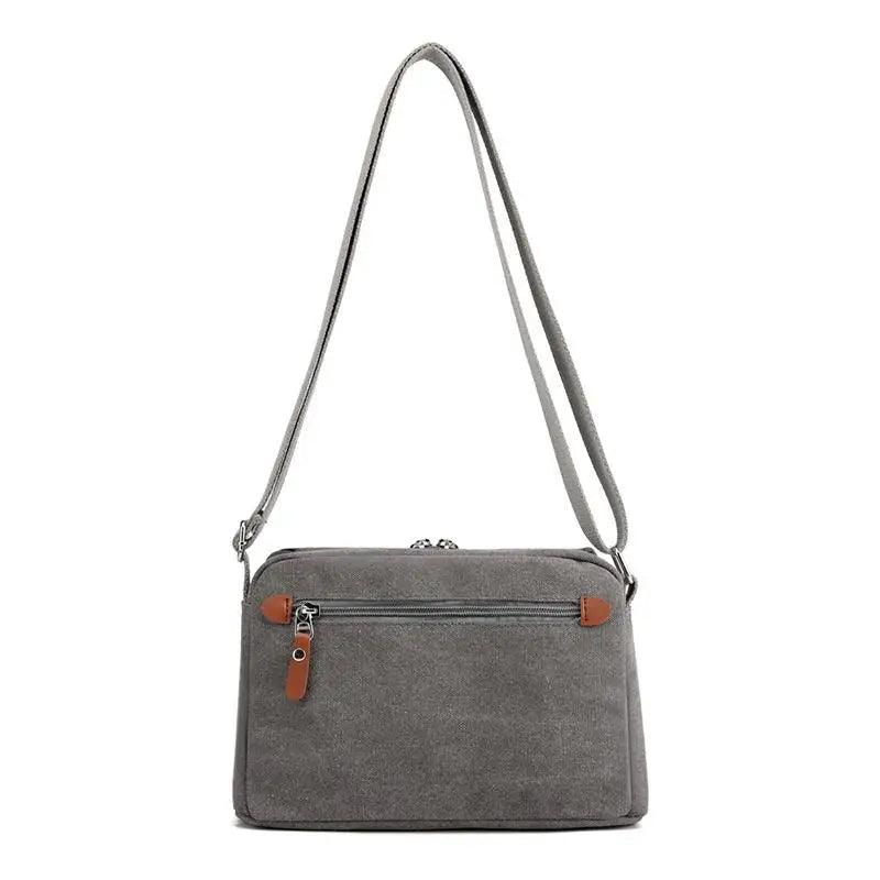 Lavish Style Canvas Crossbody Bag For Women And Girld Travel Bag Lightweighted Casual Shoulder Bag For Females