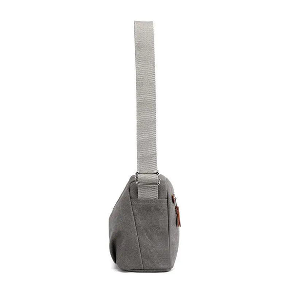 Lavish Style Canvas Crossbody Bag For Women And Girld Travel Bag Lightweighted Casual Shoulder Bag For Females