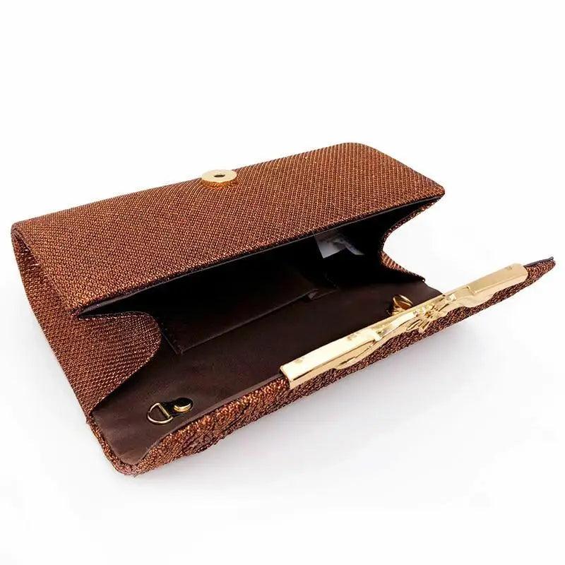 Lavish Style Women's Evening Party Bag Luxury Banquet Glitter Wedding Clutches For Ladies And Girls Gifts