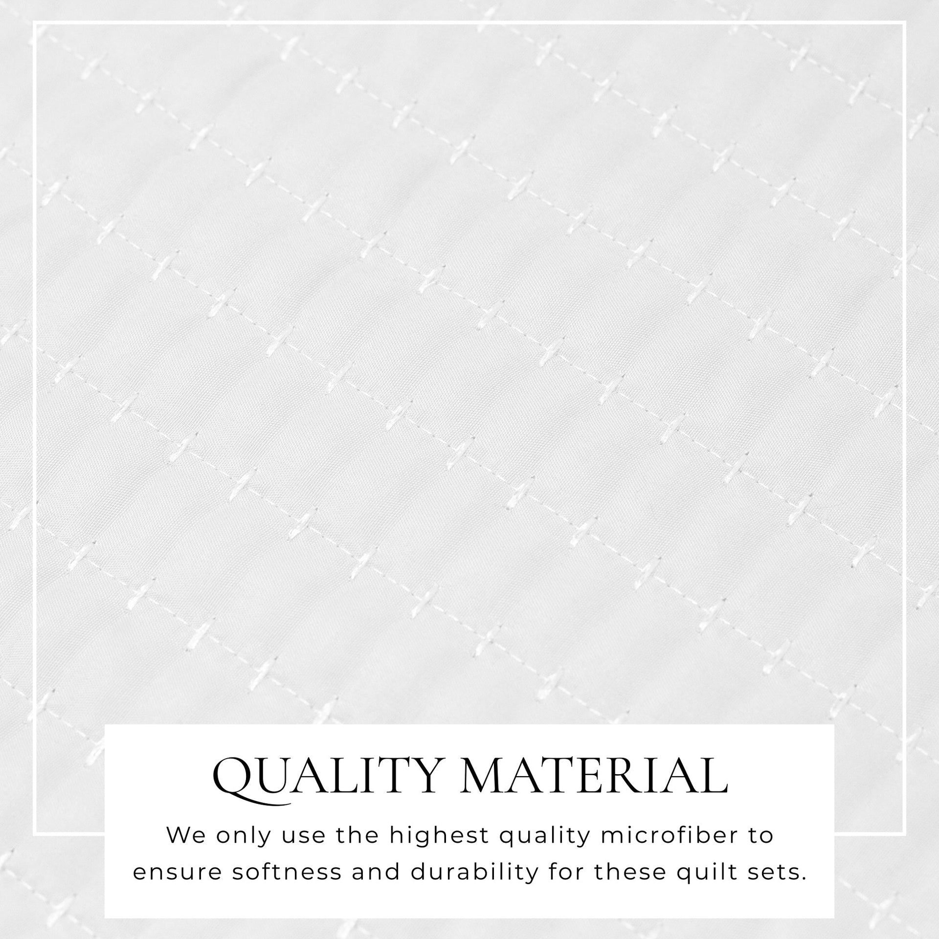 3-Piece Solid Quilt - Alicia Collection Great Bay Home