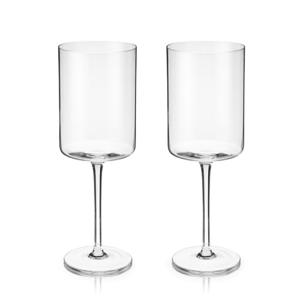 Laurel Crystal Red Wine Glasses Set of 2