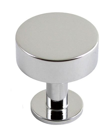 Lew's Square Bar Cabinet Knobs and Pulls in Polished Chrome