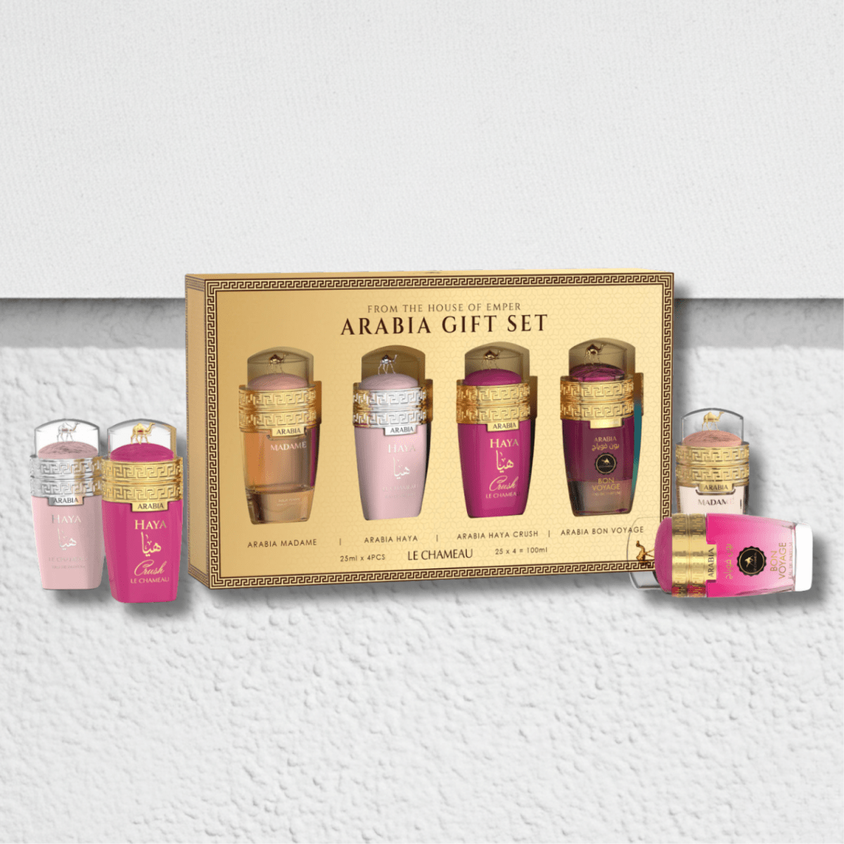 Le Chameau Arabia Mini Gift Set for Women 4x25ml