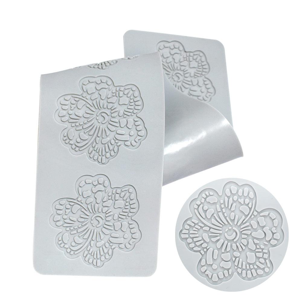 Leaf Cake Mold Coral Leaves Decorative Lace Mat Sugar Craft Silicone Pad Fondant Moulds Decorating Tools Baking Accessories Leaf Mold Fondant Leaf 3D Cake Decorations Styling Chocolate Sugar Cookie Cutter Set Silicone Mold