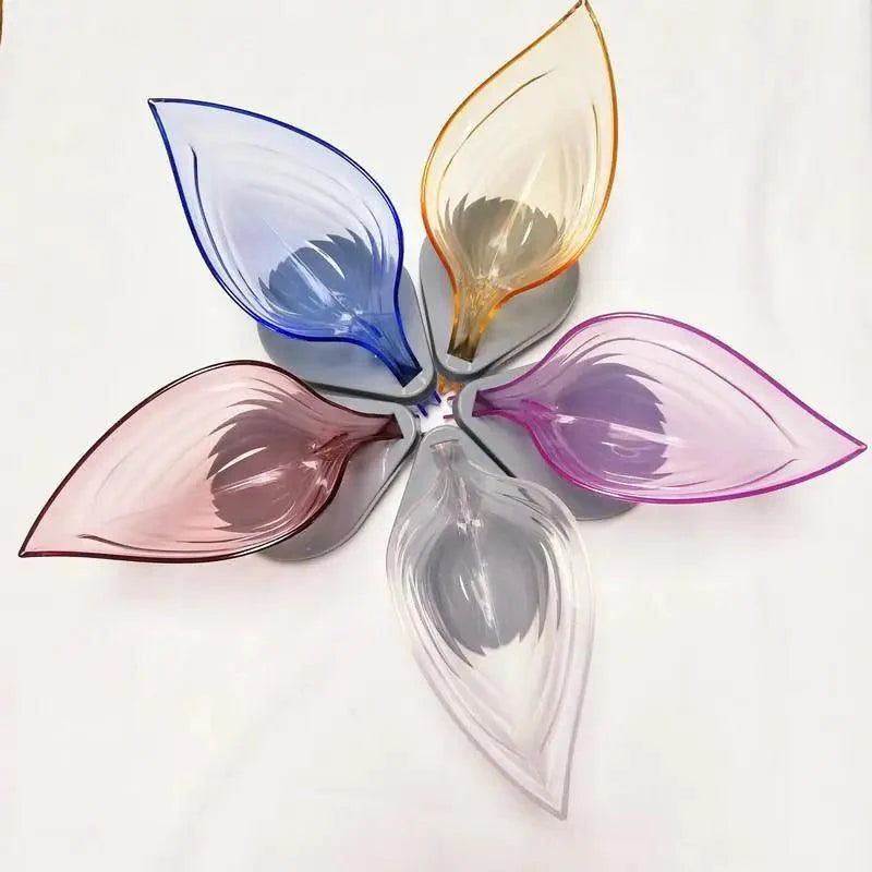 Leaf Shape Soap Box Bathroom soap holder Dish Storage Plate Tray Bathroom Soap Holder Case Bathroom Supplies bathroom gadgets Drainage Soap Holder-Leaf Soap Storage Box-Vertical Manual Soap Holder-Suction Cup Drain Soap Box for Shower Bathroom Kitchen