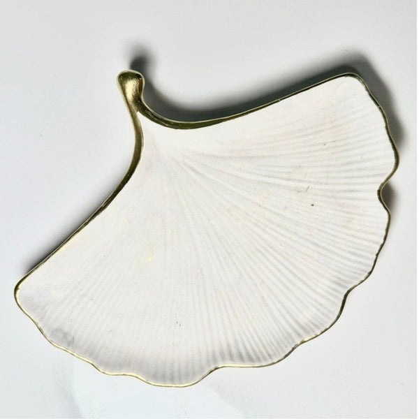 Ginko Leaf Trinket Tray