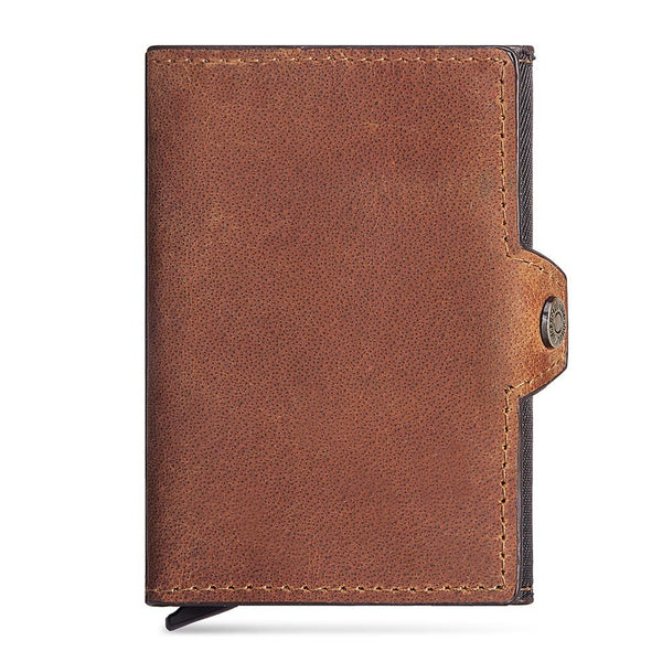 Leather Men's Card Holder Card Case European and American Leather Coin Purse Card Holder