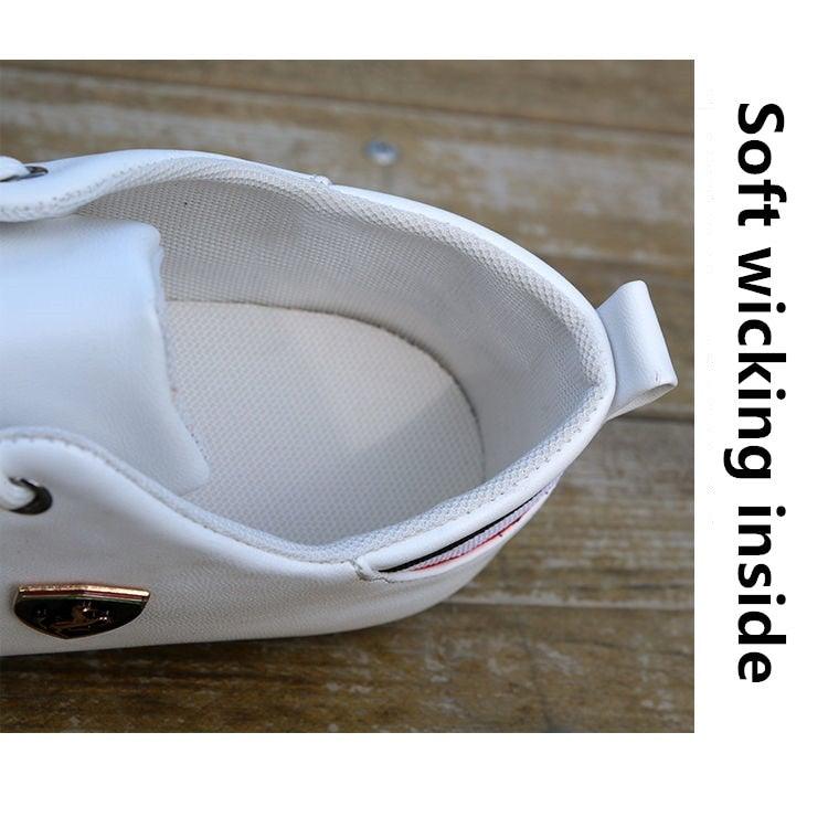 Leather Non Slip Mens Driving Shoes Spring And Autumn Breathable Men's Business Classic Sports Flat Low Sneaker Lace-up Fashion Walking Sneakers