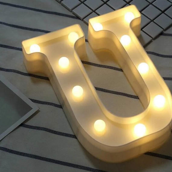 LED Alphabet Light